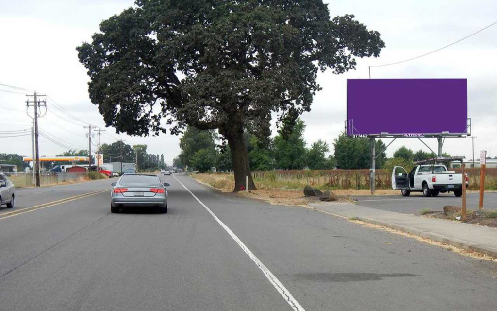 Photo of a billboard in Woodburn