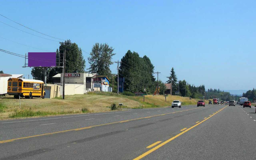 Photo of a billboard in Vernonia