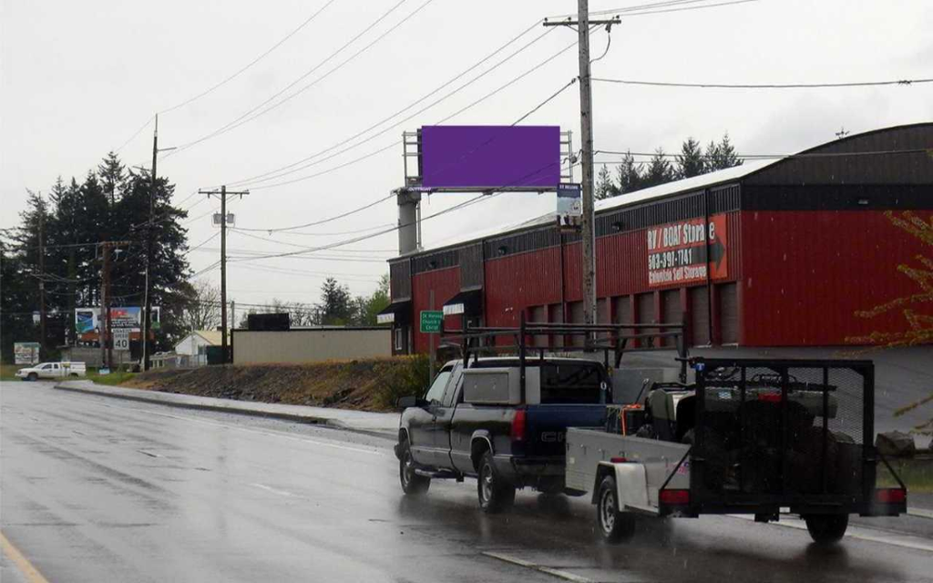 Photo of a billboard in Columbia City