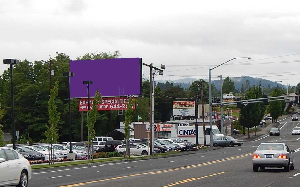 Photo of an outdoor ad in Beaverton