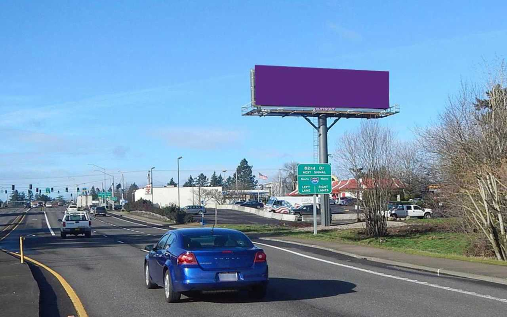 Photo of a billboard in Clackamas