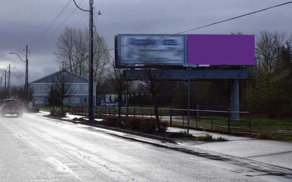 Photo of a billboard in Ridgefield