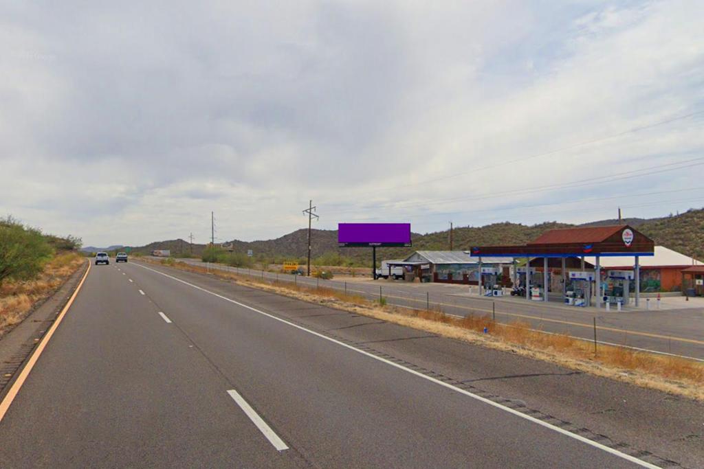 Photo of a billboard in Black Canyon City