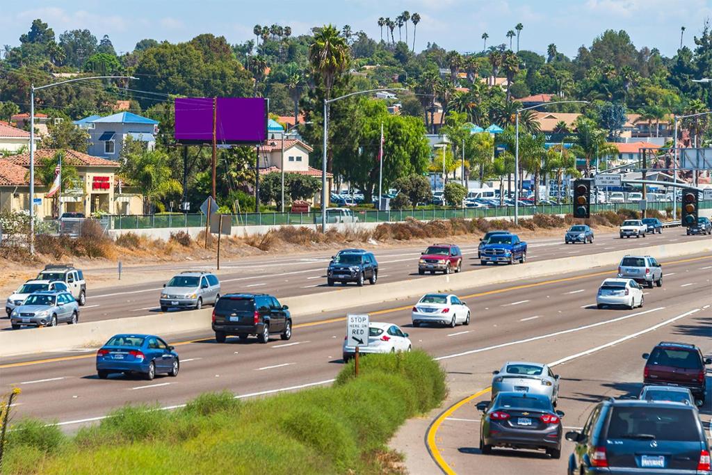 Photo of an outdoor ad in Carlsbad