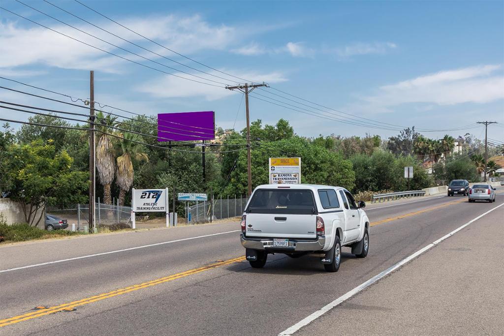 Photo of a billboard in Ramona