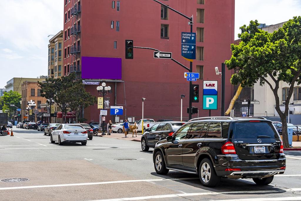 Photo of an outdoor ad in San Diego