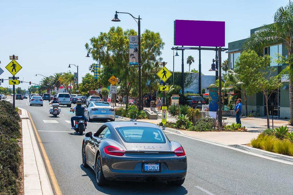 Photo of a billboard in Del Mar