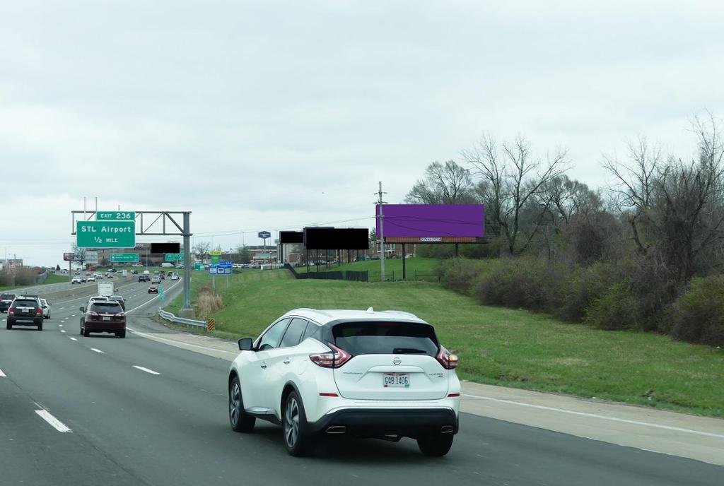 Photo of a billboard in Lambert Arprt