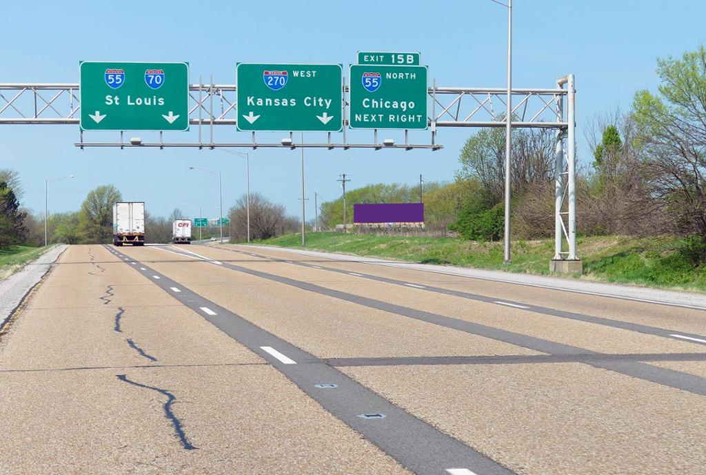 Photo of a billboard in Beckemeyer