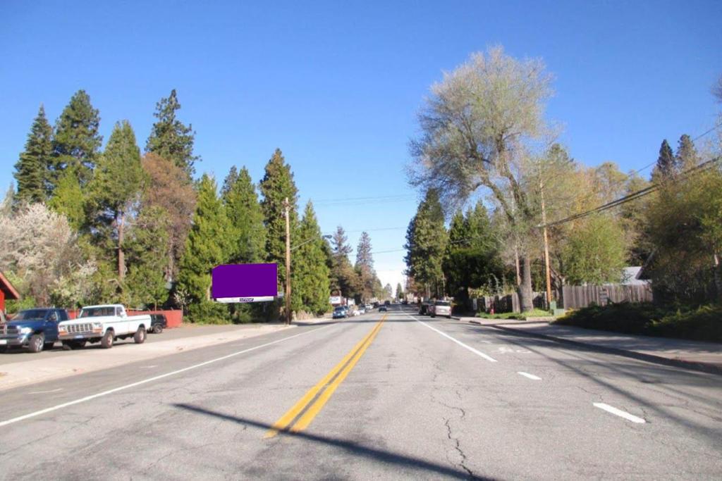 Photo of a billboard in Mt Shasta