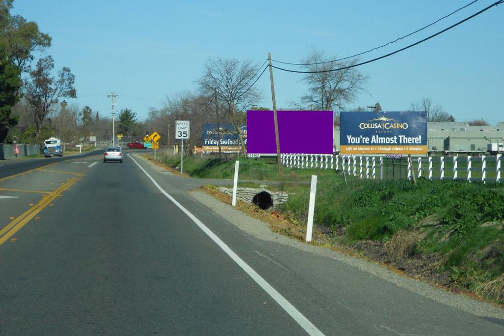 Photo of a billboard in Colusa