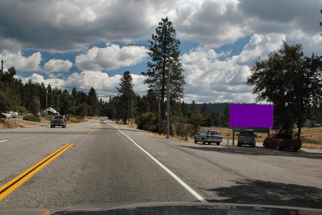 Photo of a billboard in Emigrant Gap