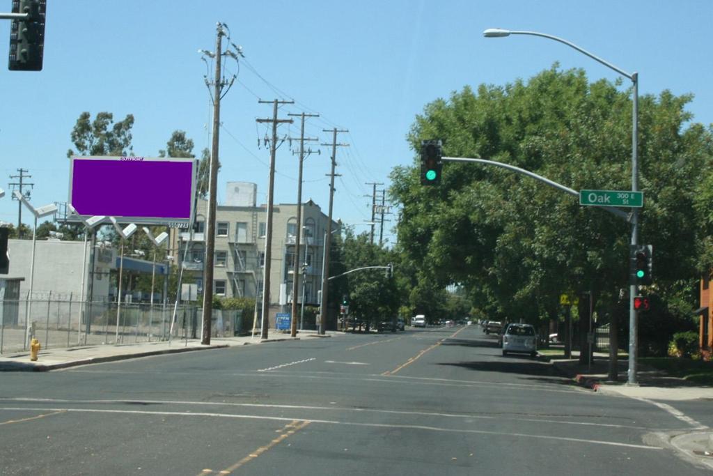 Photo of an outdoor ad in Stockton