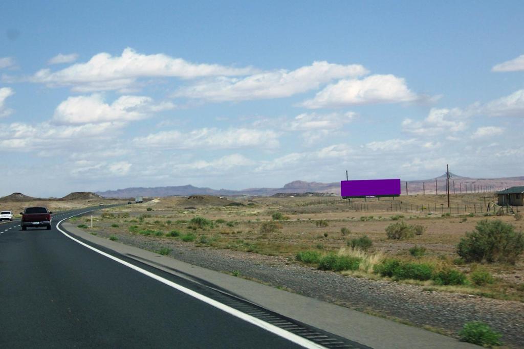 Photo of a billboard in Marble Canyon