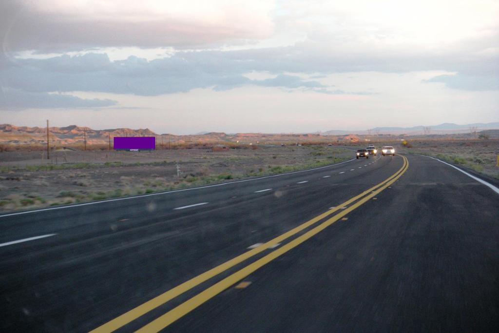 Photo of a billboard in Oljato-Monument Valley