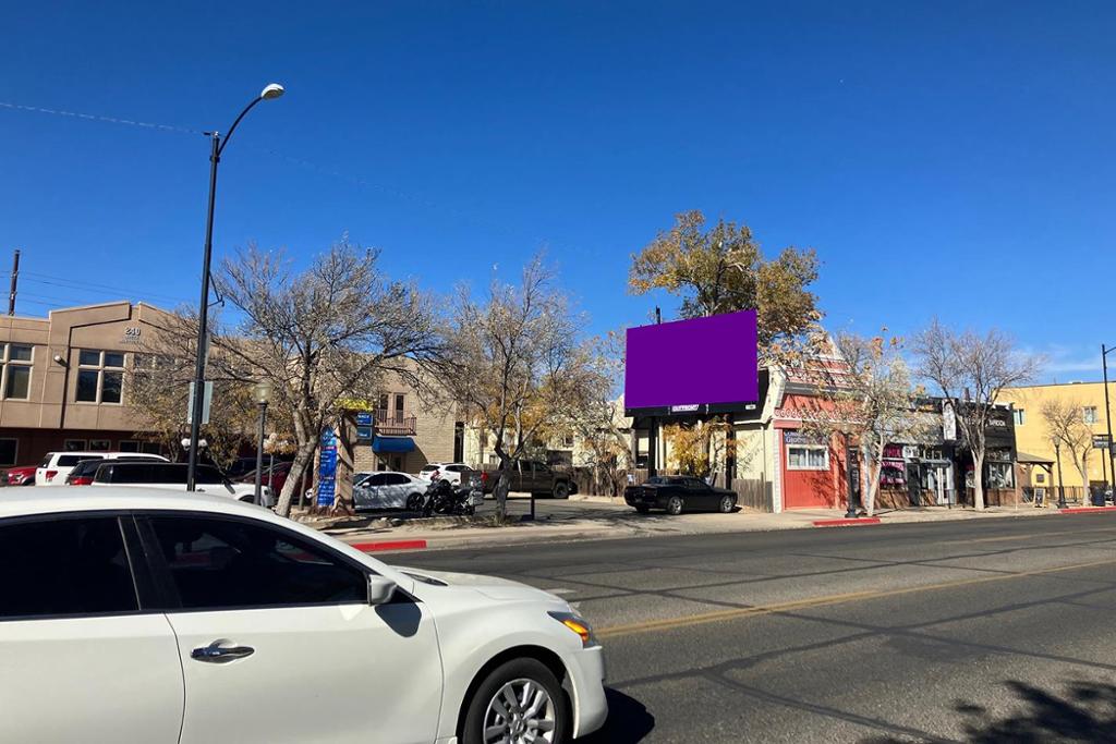 Photo of an outdoor ad in Prescott