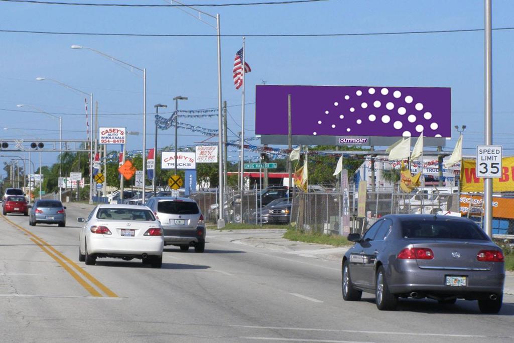 Photo of an outdoor ad in Sarasota