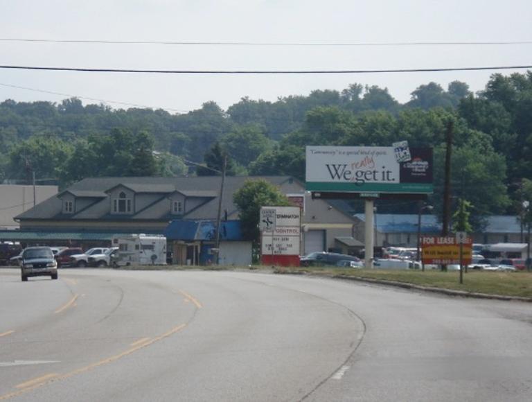 Photo of a billboard in South Zanesville