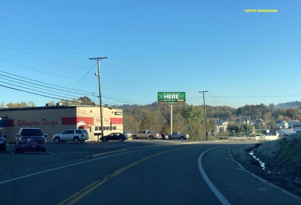 Photo of a billboard in Sarahsville