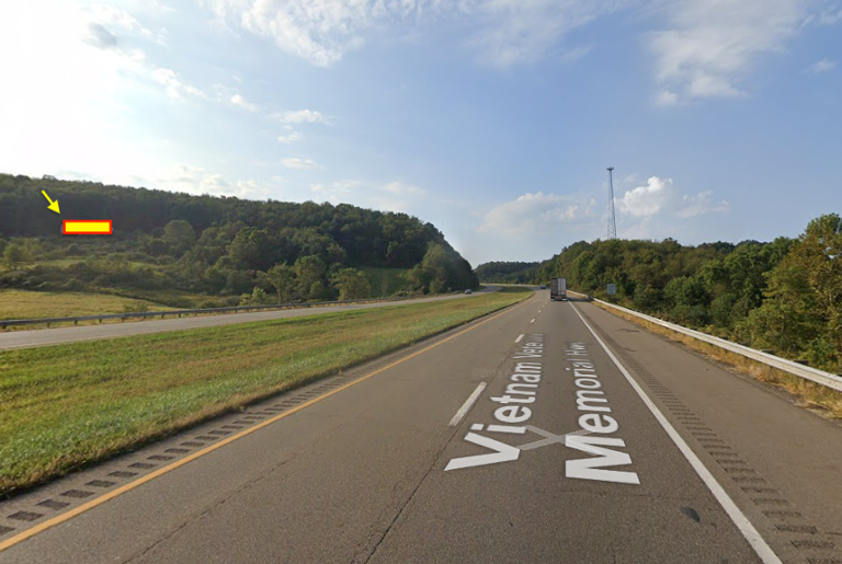 Photo of a billboard in Bakersville