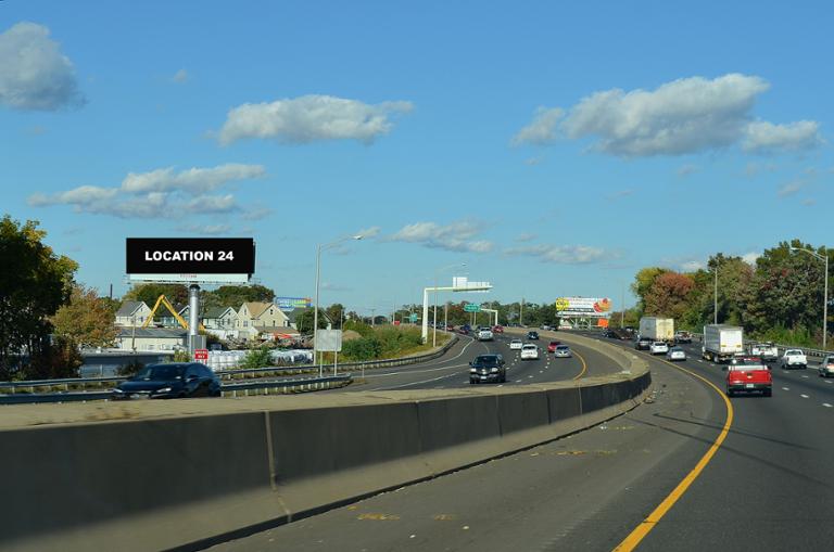 Photo of a billboard in Stratford