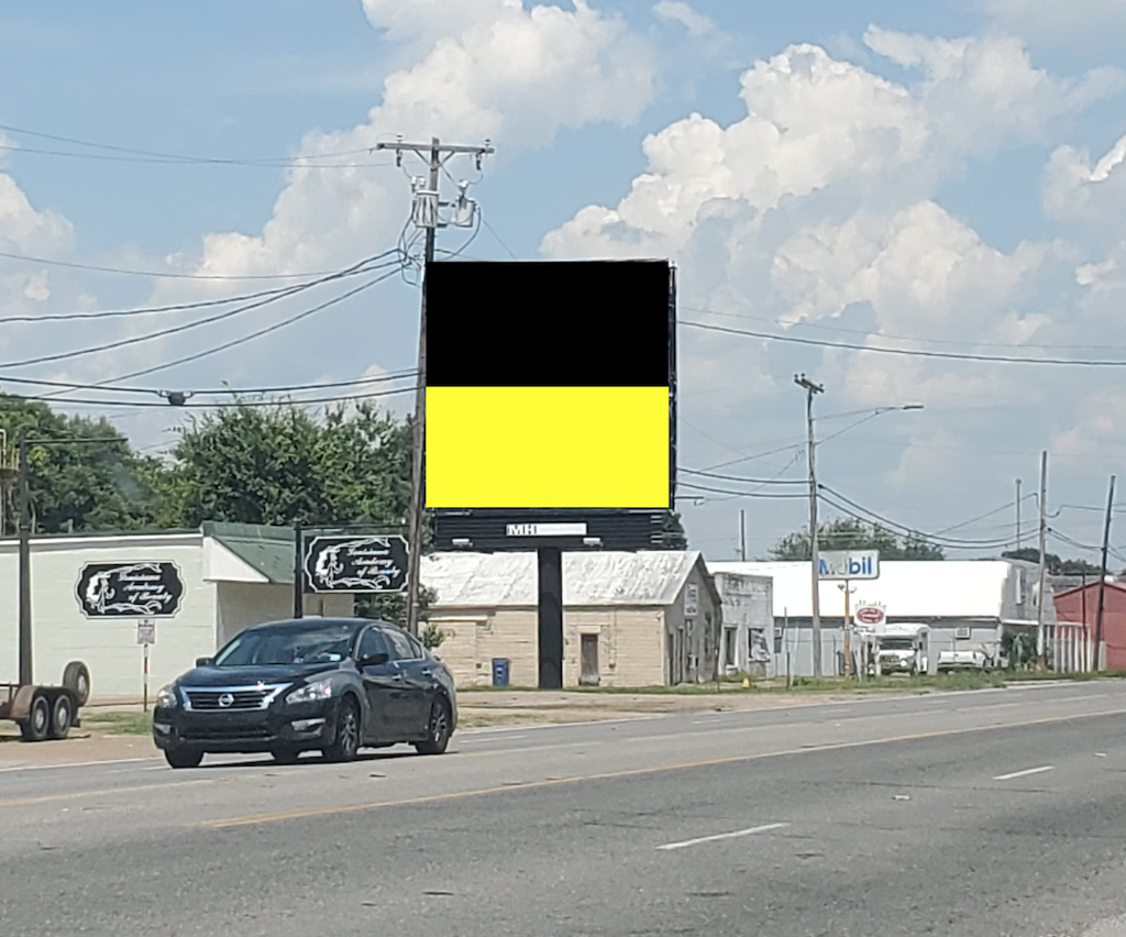 Photo of a billboard in Chataignier