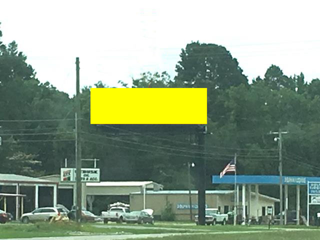 Photo of a billboard in Trout