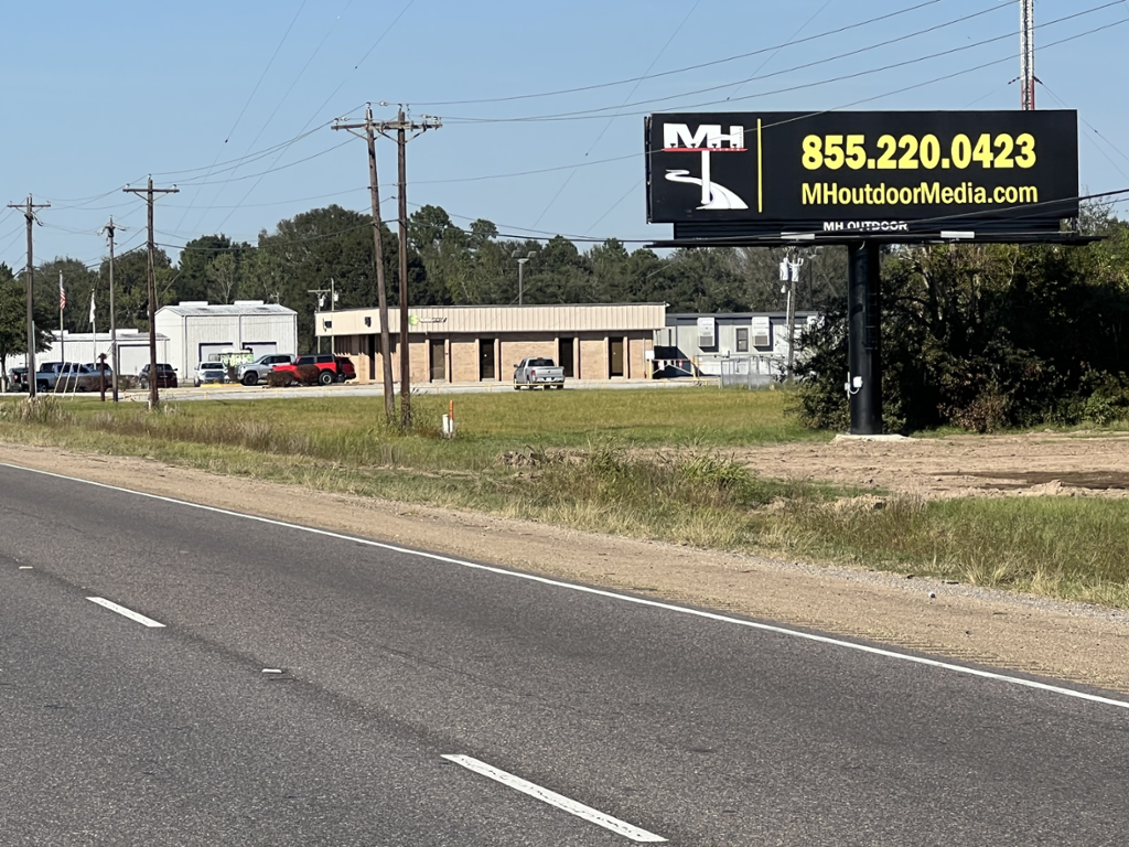 Photo of a billboard in Kaplan