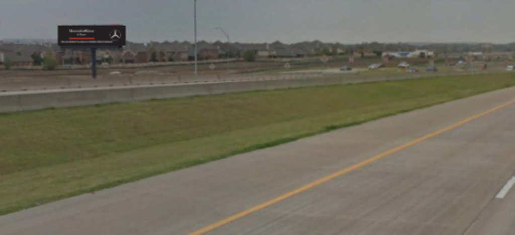 Photo of a billboard in Canones