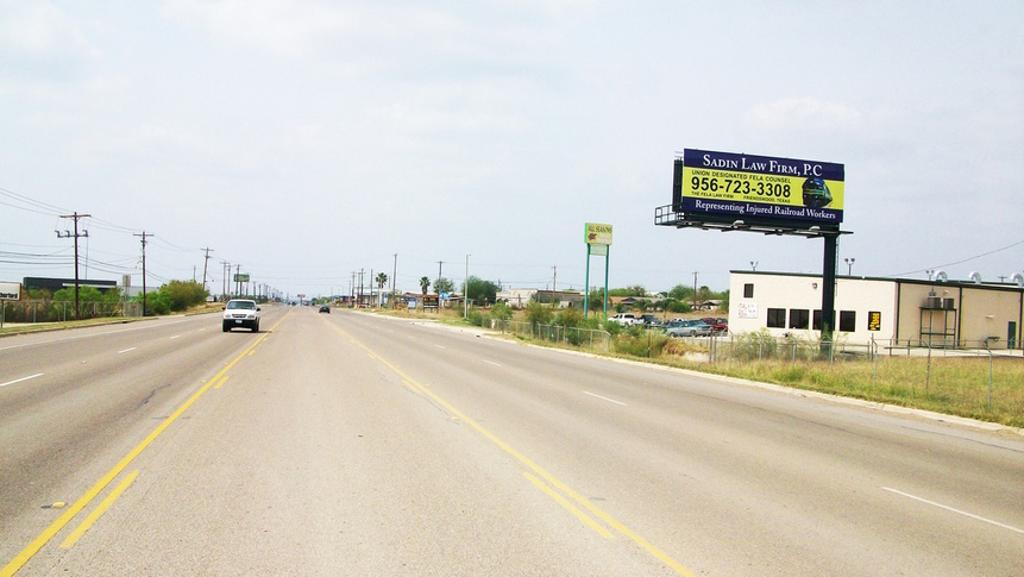 Photo of a billboard in Brownsville