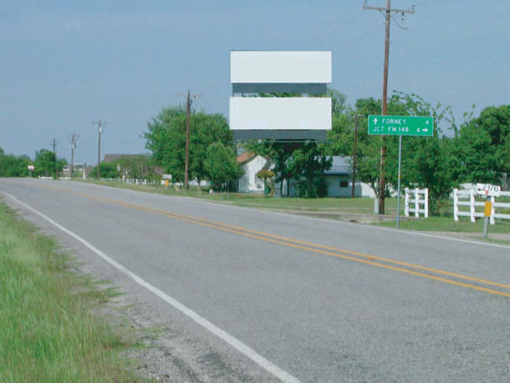 Photo of a billboard in Crandall