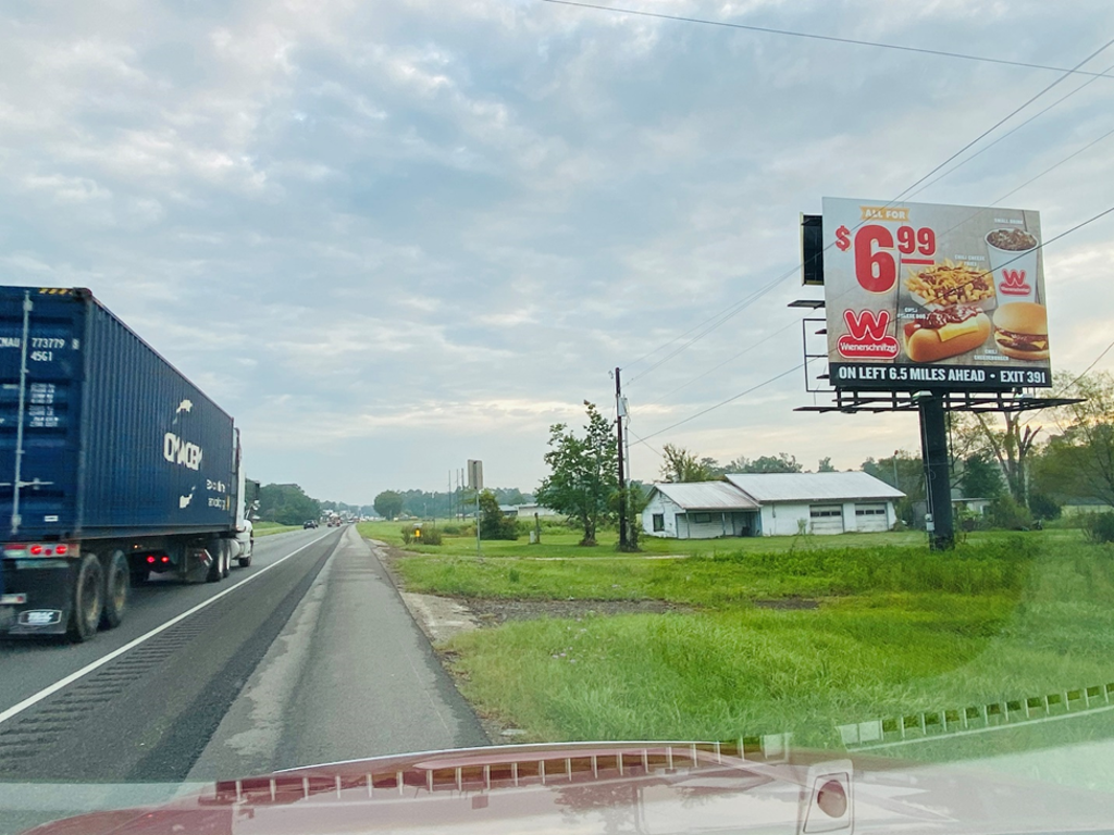 Photo of a billboard in Centralia