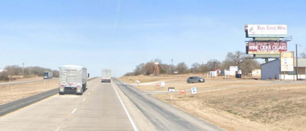 Photo of a billboard in Winton