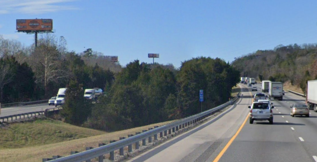 Photo of a billboard in Strawberry Plains