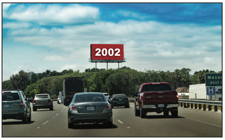 Photo of an outdoor ad in Vacaville