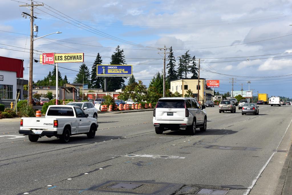 Photo of a billboard in Edmonds