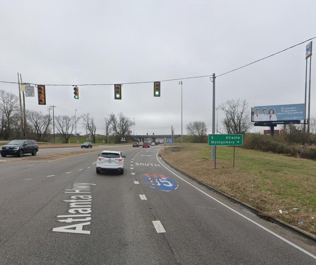 Photo of a billboard in Shorter