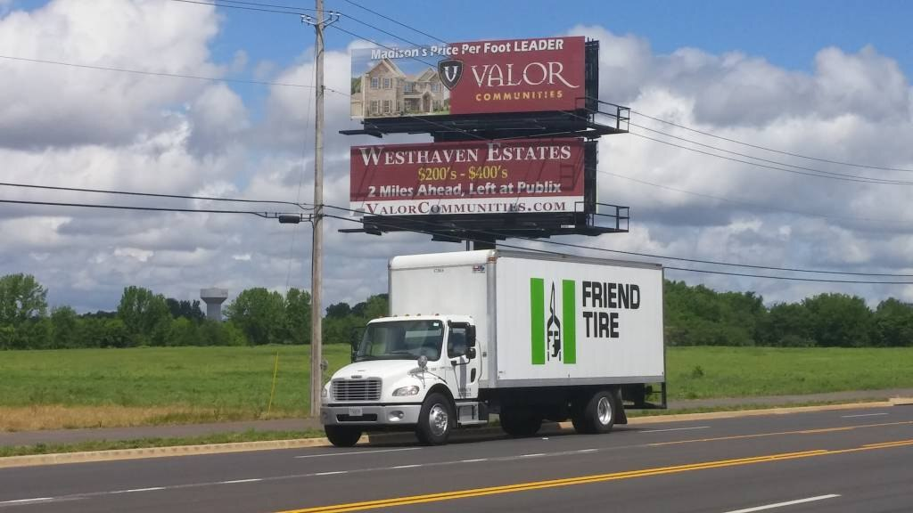 Photo of a billboard in Belle Mina