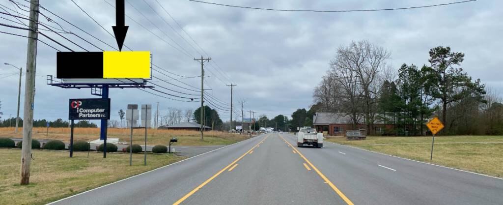 Photo of a billboard in Hanceville