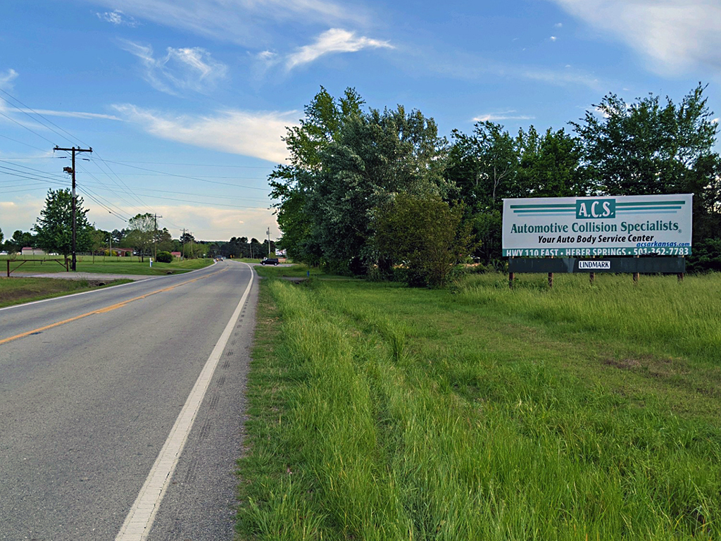 Photo of a billboard in Rose Bud