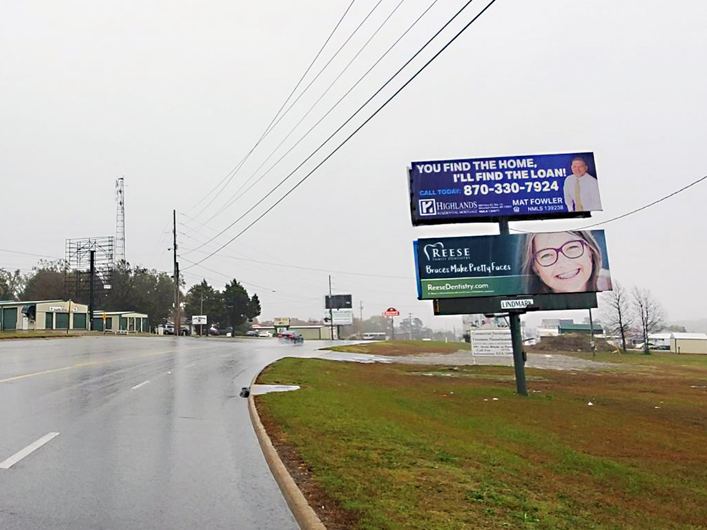 Photo of a billboard in Mountain Home