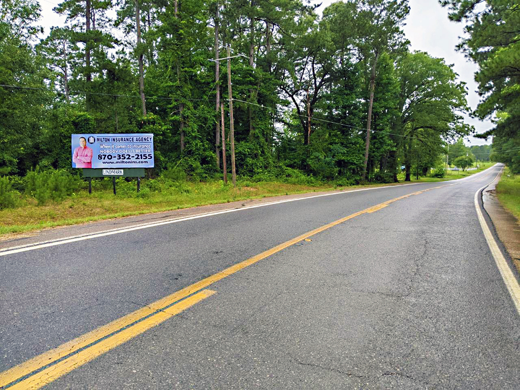 Photo of a billboard in Kingsland