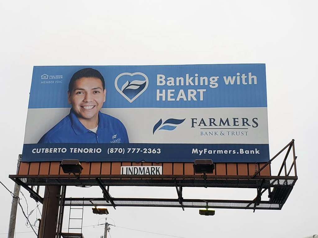 Photo of a billboard in Hope