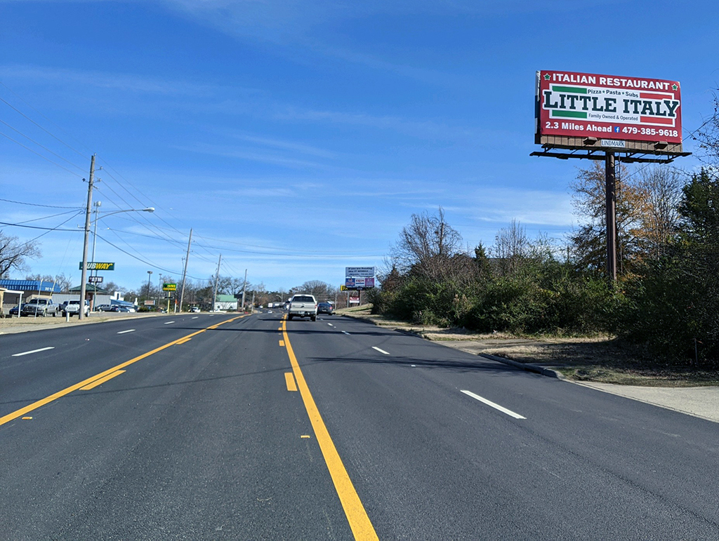 Photo of a billboard in Pine Ridge