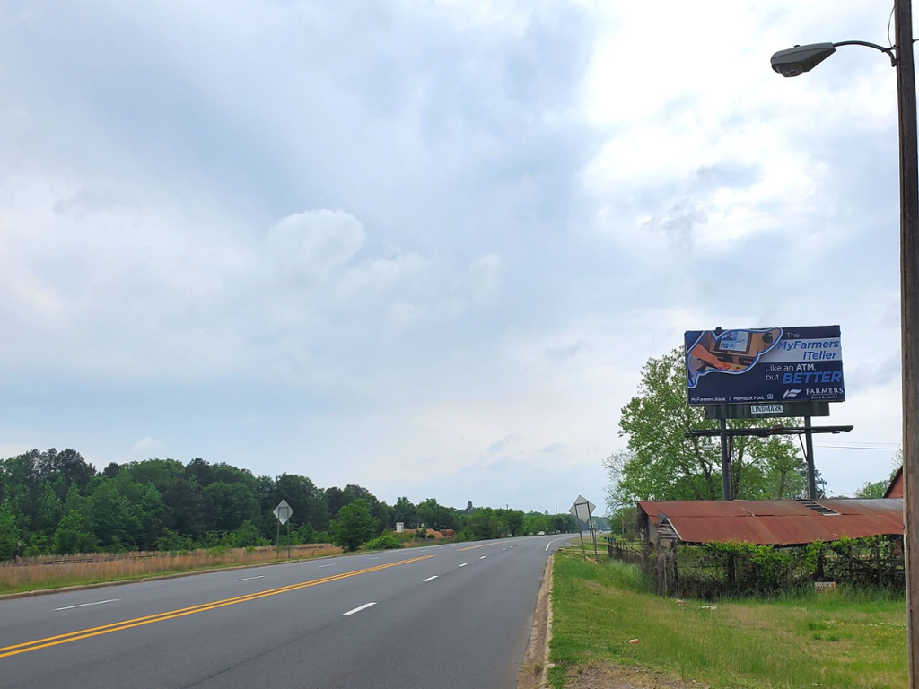 Photo of a billboard in Stamps