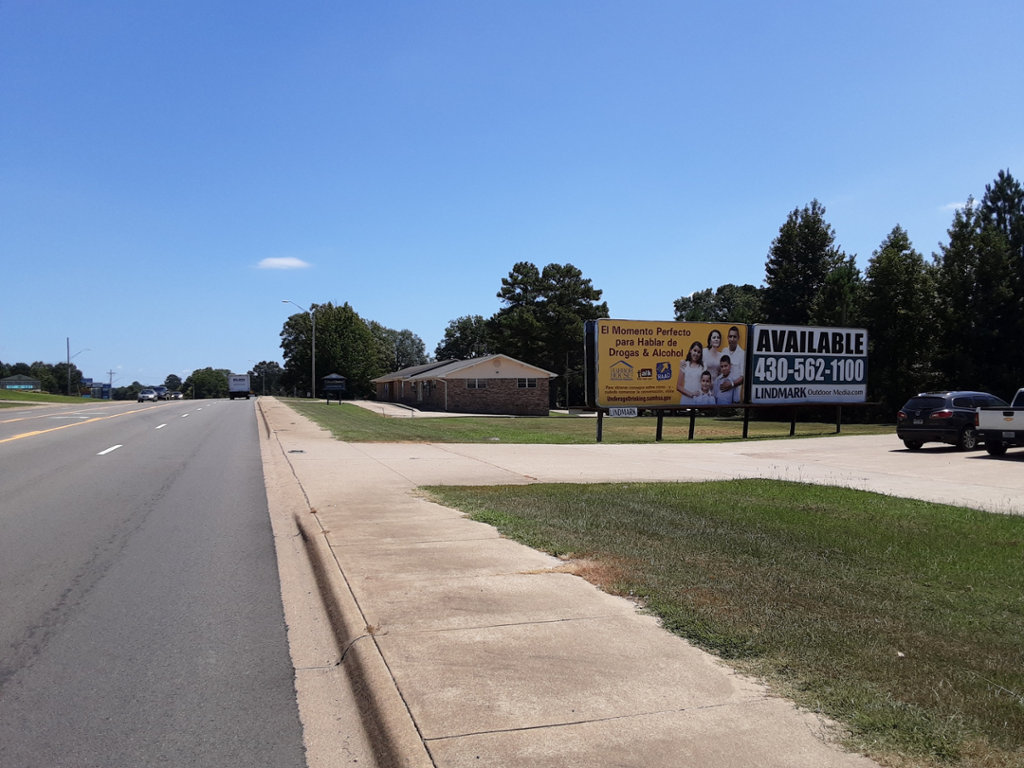 Photo of a billboard in De Queen