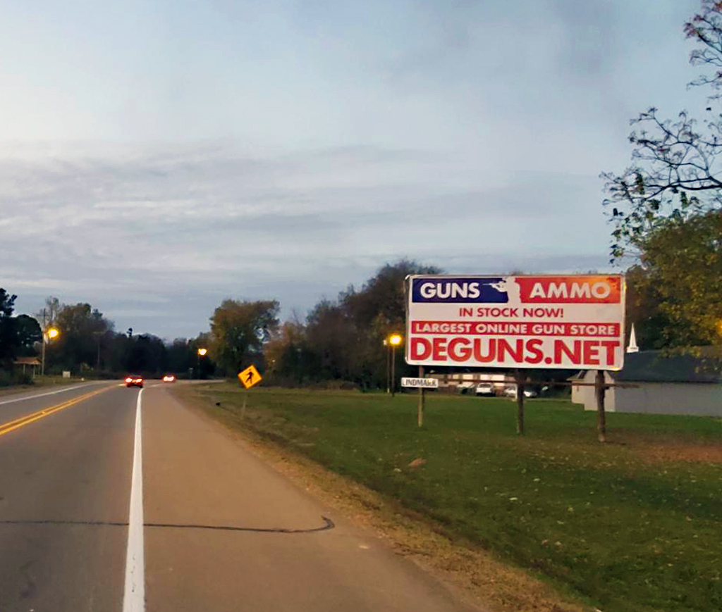 Photo of a billboard in Ben Lomond