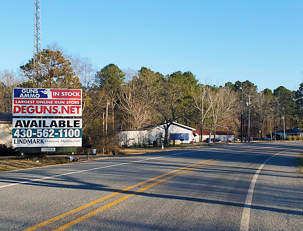 Photo of a billboard in Louann