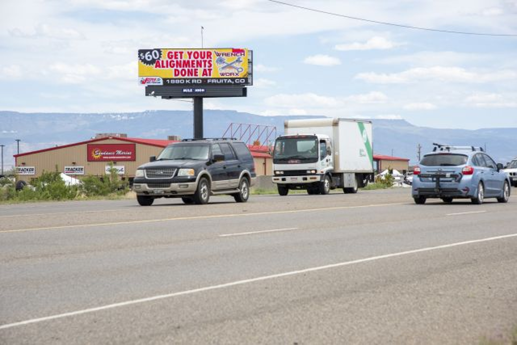 Photo of a billboard in Moab