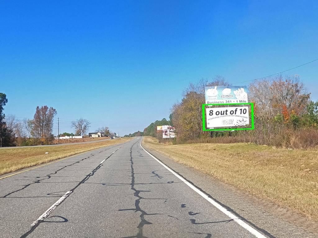 Photo of a billboard in Eastman